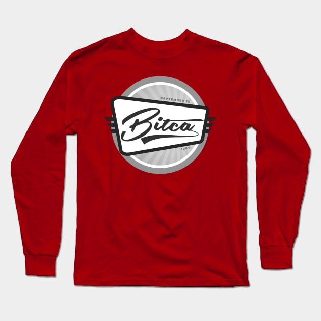 Bitca Badge Long Sleeve T-Shirt by BrashBerry Studio